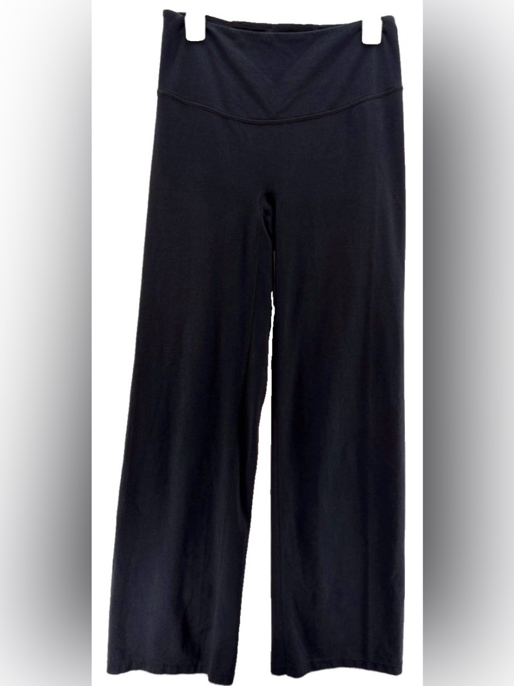SPANX Black Wide-Leg Yoga Pants Size Large